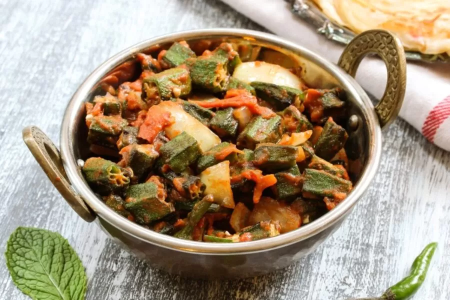 プリンスレストランのBhindi Masala