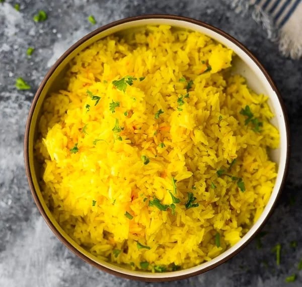 プリンスレストランのSaffron Rice