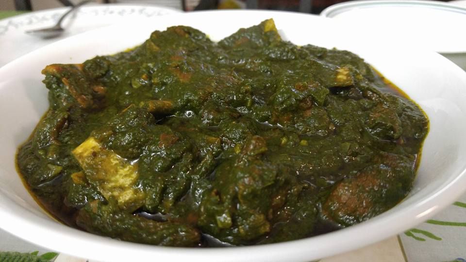 プリンスレストランのSaag Mutton